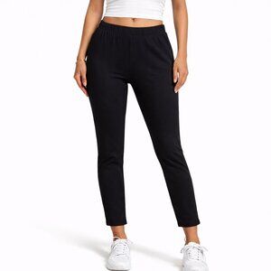 NEW Women With Control Petite Pull On Crop Pants Black SP